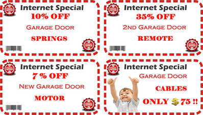 garage door service discount coupons